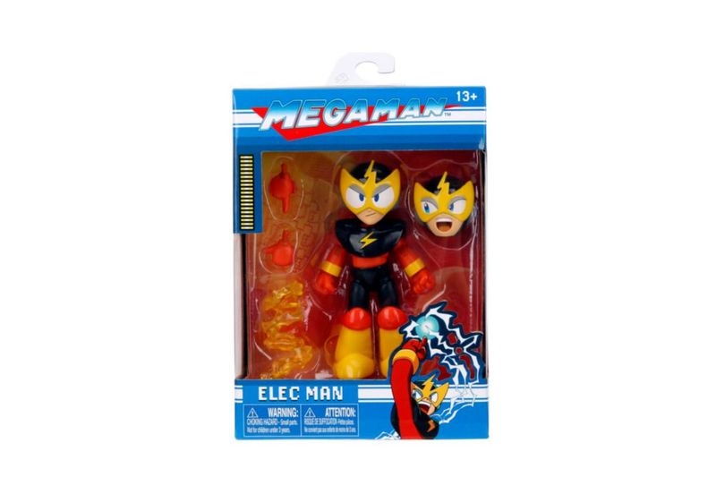 Jada Toys Mega Man Elec Man Figura Acción 1 12 15 Articulaciones