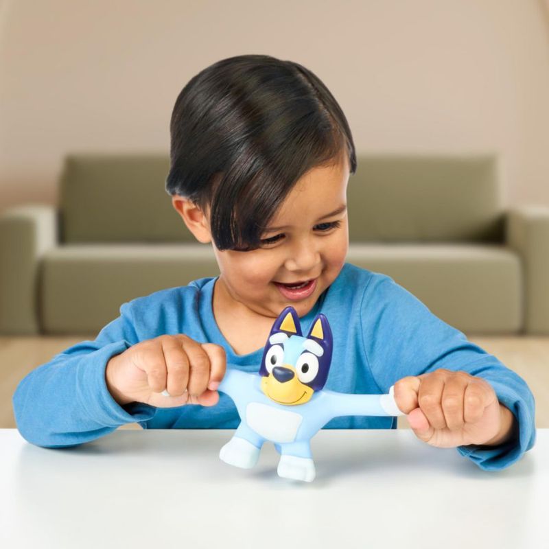 Elástico Bluey Figura de Juguete súper elástica de Bluey con Relleno