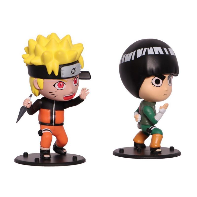 Naruto Ruz 2 Pack Figuras de Acción 3 Rock Lee Edición Especial