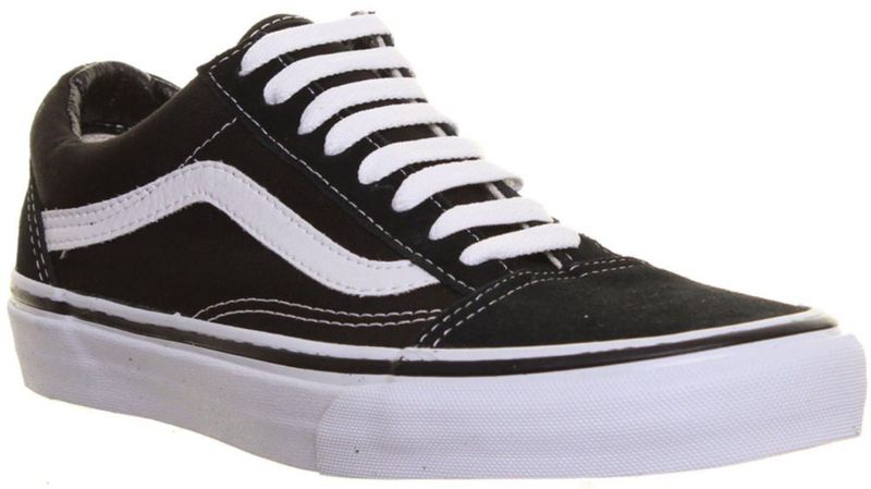 Zapatillas Vans Old Skool negras/blancas 24 cm
