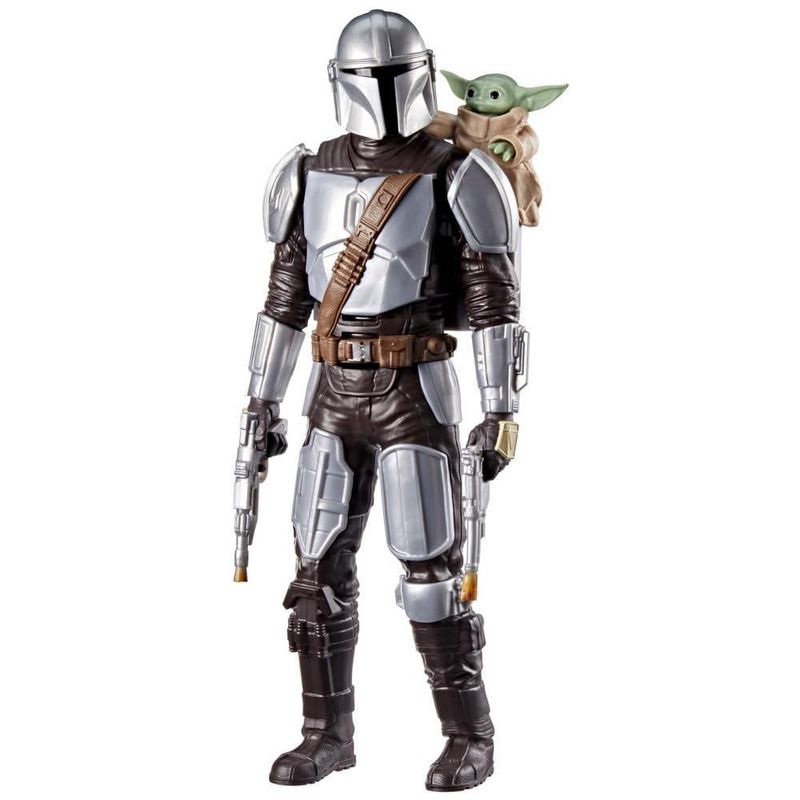 Star Wars Figura Acción Mandaloriano Grogu 28cm con Sonidos