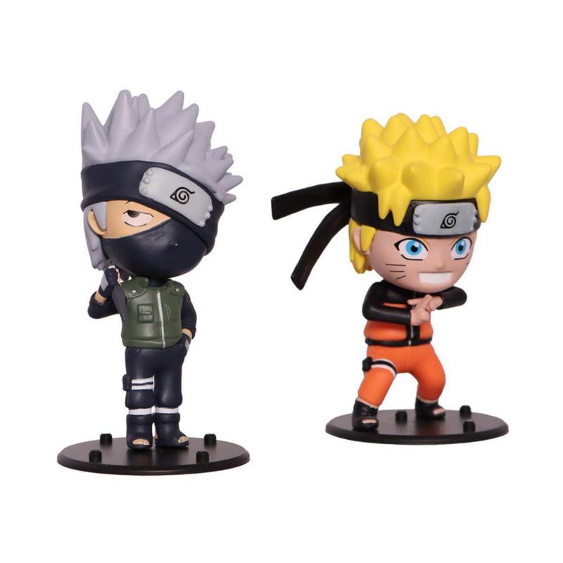 Naruto Ruz 2 Pack Figuras Acción 3 Kakashi y Naruto