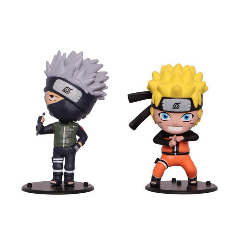 Naruto Ruz 2 Pack Figuras Acción 3 Kakashi y Naruto