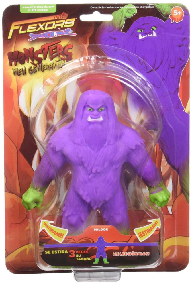 Ruz Figura de Acción Flexors Serie Monsters 6 Wildor Plástico