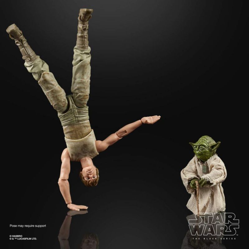 Star Wars The Black Series Figura de acción 6 pulgadas Deluxe Luke