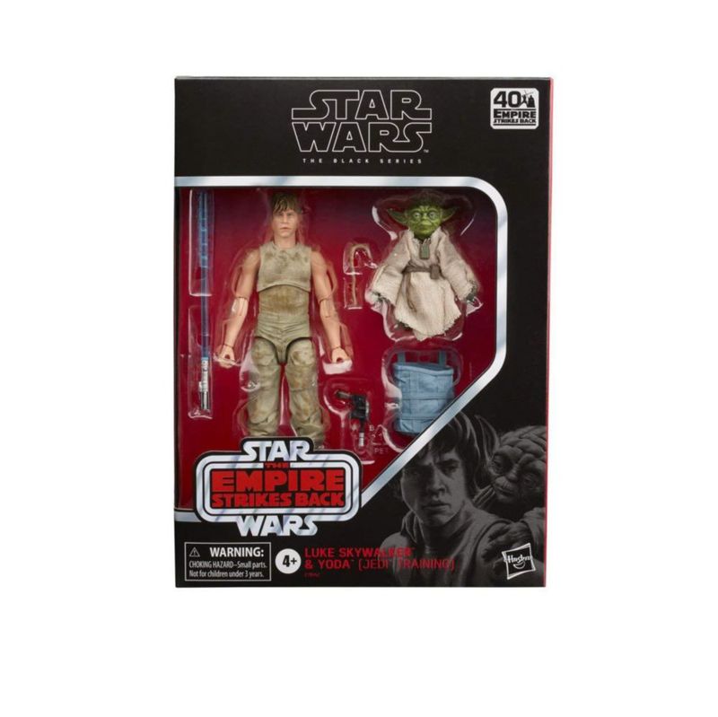 Star Wars The Black Series Figura de acción 6 pulgadas Deluxe Luke