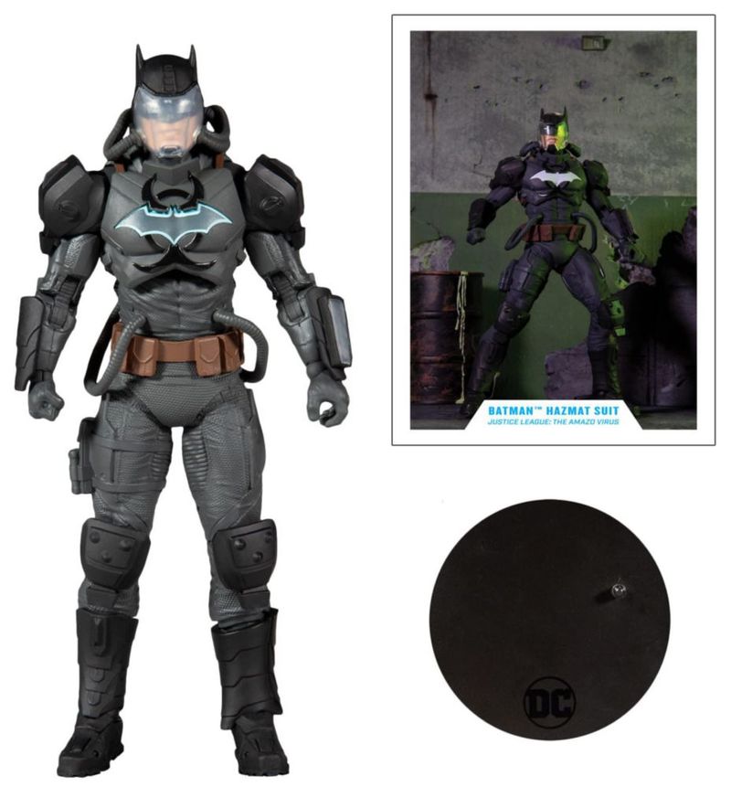 McFarlane Bandai México DC Multiverse Batman Hazmat Suit 7 pulgadas