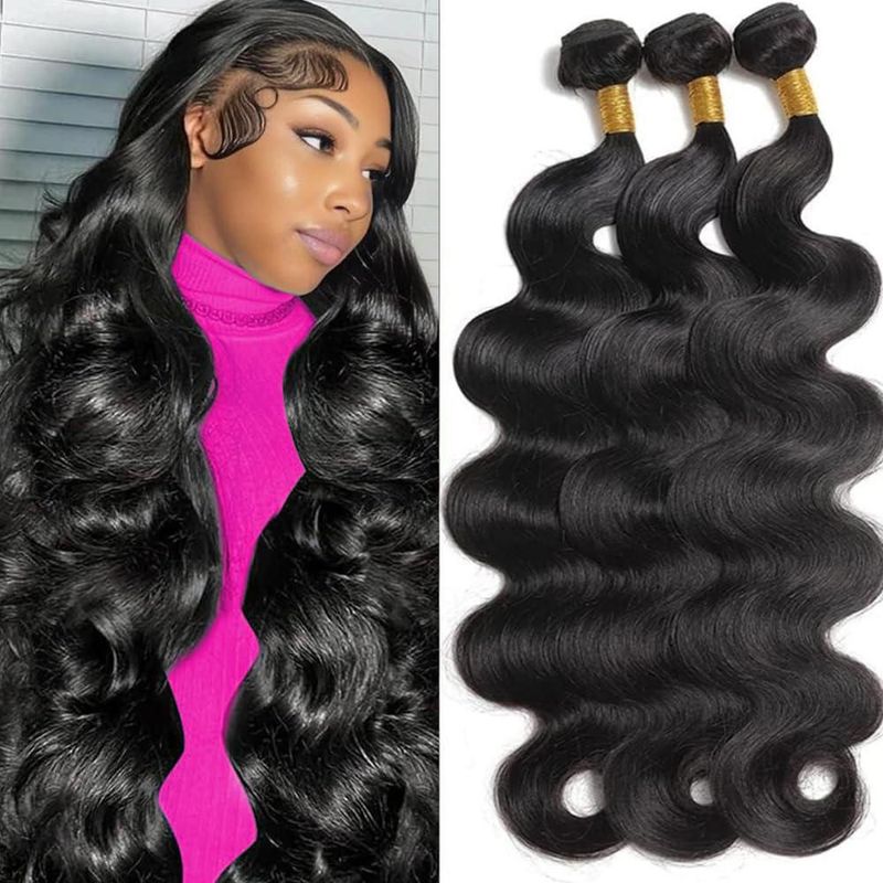 Extensión de Cabello Katspon 20 22 y 24 Pulgadas Onda Corporal