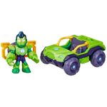 MARVEL Iron Man and His Awesome Friends Figura Hulk Bólido 7 5 cm