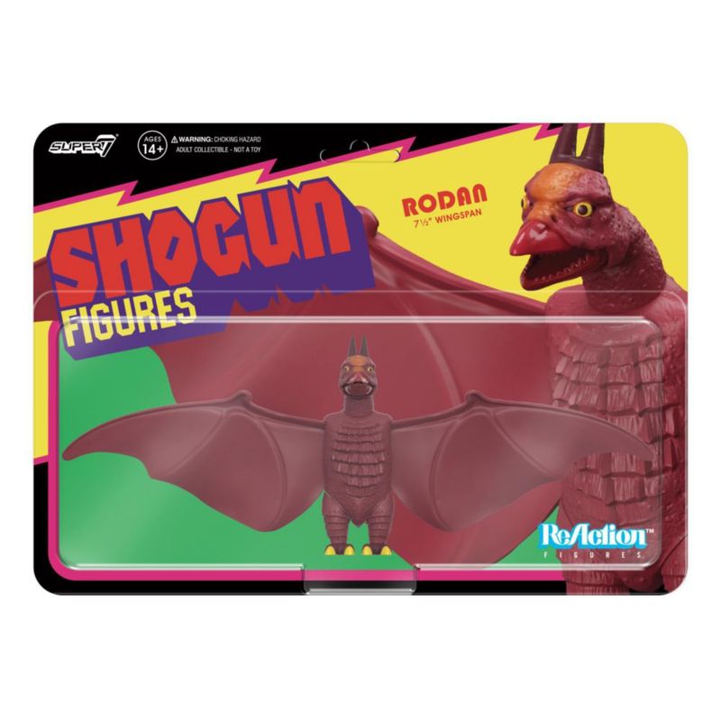 Super7 Shogun Toho Rodan 9 5cm Acción Clásica Película