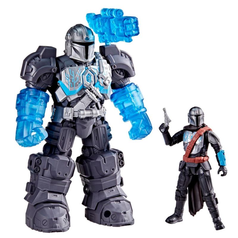 Star Wars Figura Acción Mandalorian Mech Force Suit 10cm