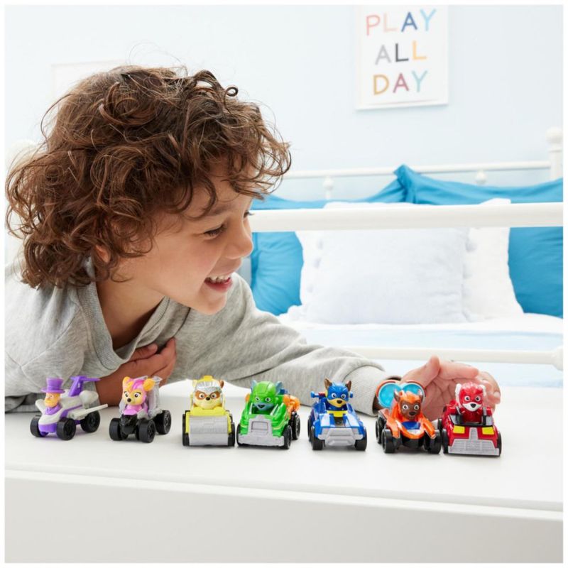 PAW PATROL Pup Squad Racers Surtido Mini Luces Figura Cachorro Fija