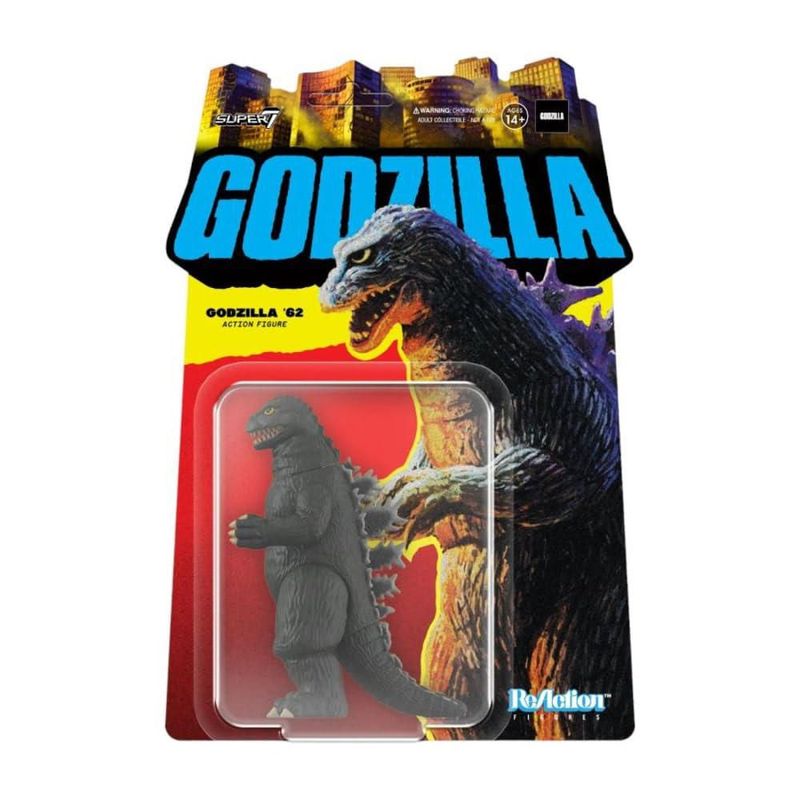 Super7 Toho Godzilla 62 Tres Dedos Figura de Reacción Wave 2