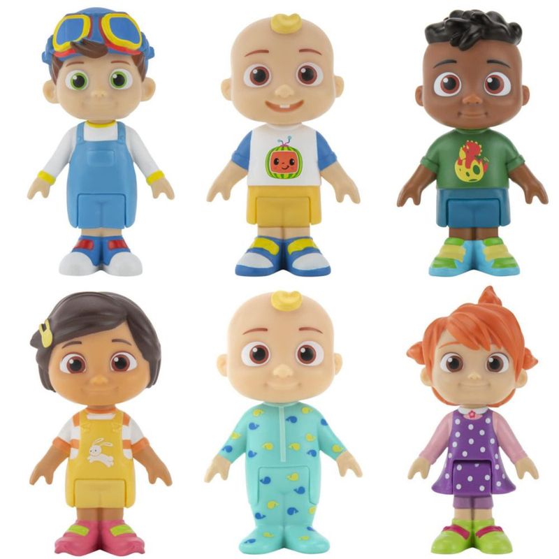 Cocomelon Friends Family Paquete de 6 Figuras CoComelon CMW0170