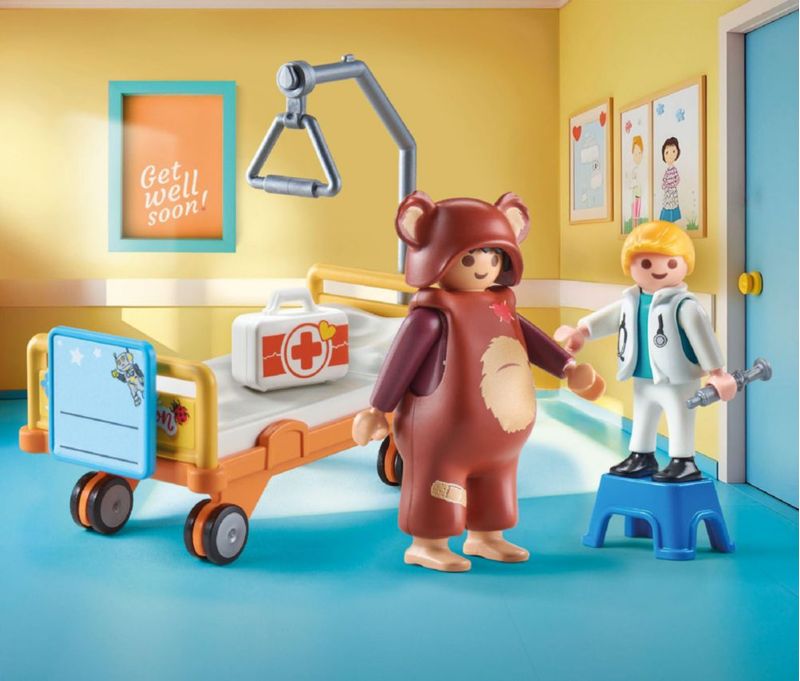 Playmobil Recupérate Pronto Cuidado Médico con Personajes Animales