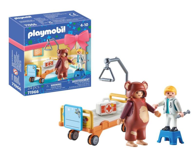 Playmobil Recupérate Pronto Cuidado Médico con Personajes Animales