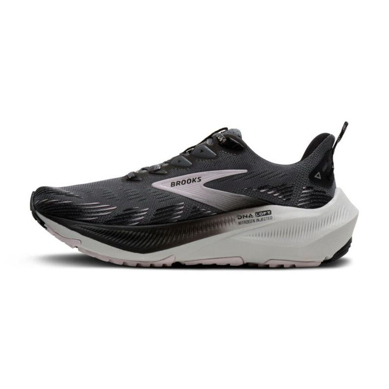 Zapatilla de trail running Brooks Ghost Trail para mujer Poppy/Negro/Rosa talla 9