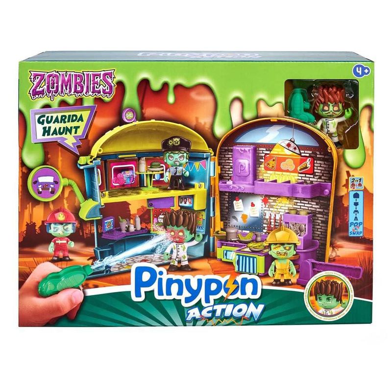 Pinypon Action Zombie Hunt 40cm Plástico
