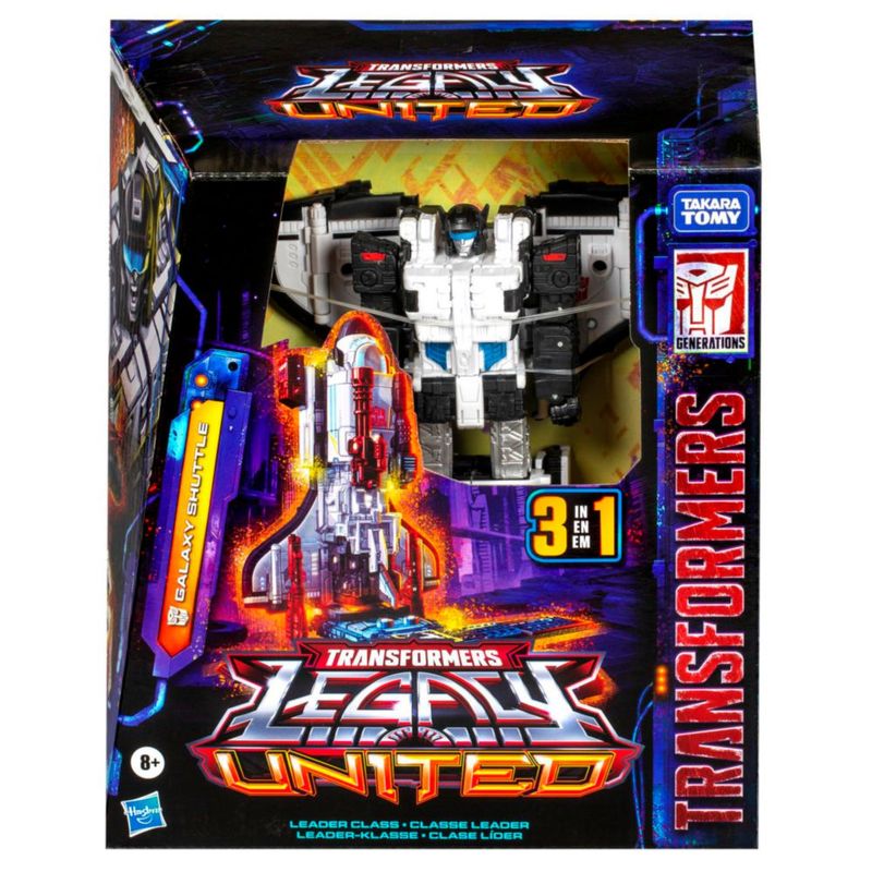 Transformers Legacy Galaxy Shuttle 19 cm Accesorios Incluidos