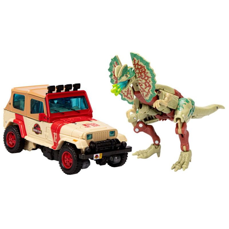Transformers Jurassic Park Dilophocon Autobot JP12 Acción para Niños