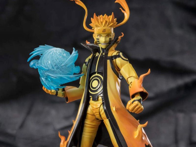 Naruto Uzumaki S H Figuarts 6 Pulgadas Modo Kurama Link BANDAI