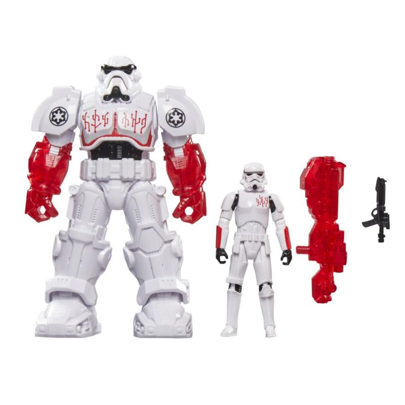 Star Wars Stormtrooper Mega Armadura Mecánica 10cm Figura Acción