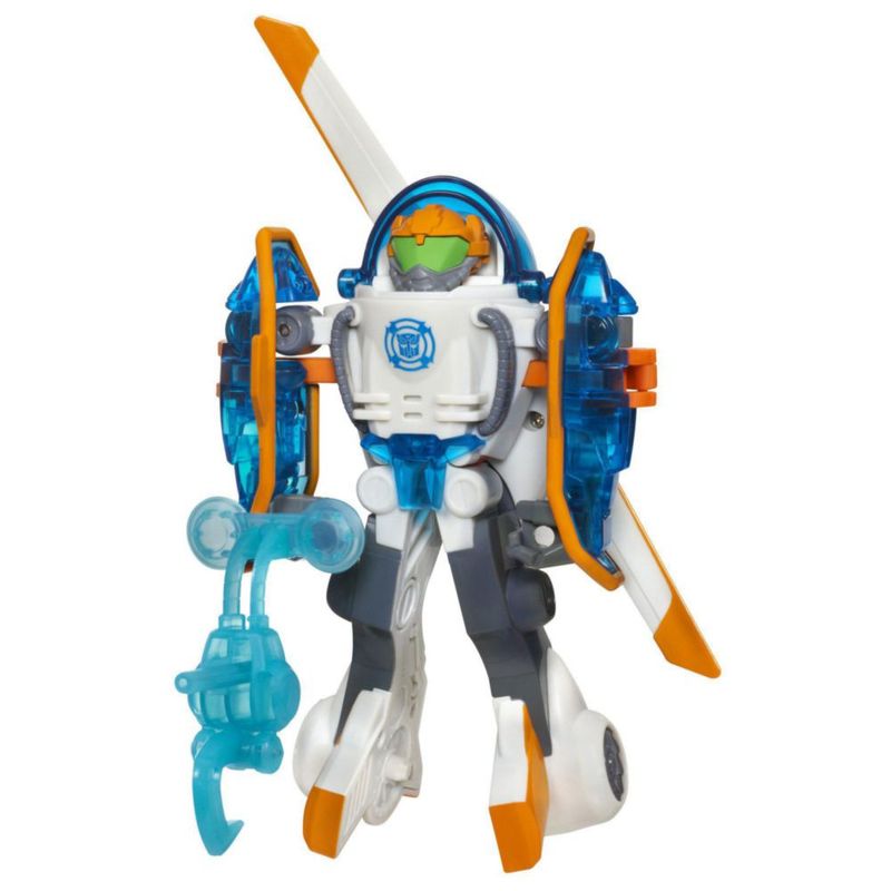 Transformers Rescue Bots The Copter BOT Figura Azul y Rojo