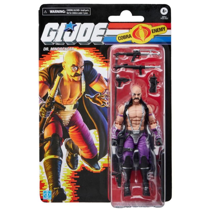 G I Joe Classified Series Dr Mindbender 6 Pulgadas Acción