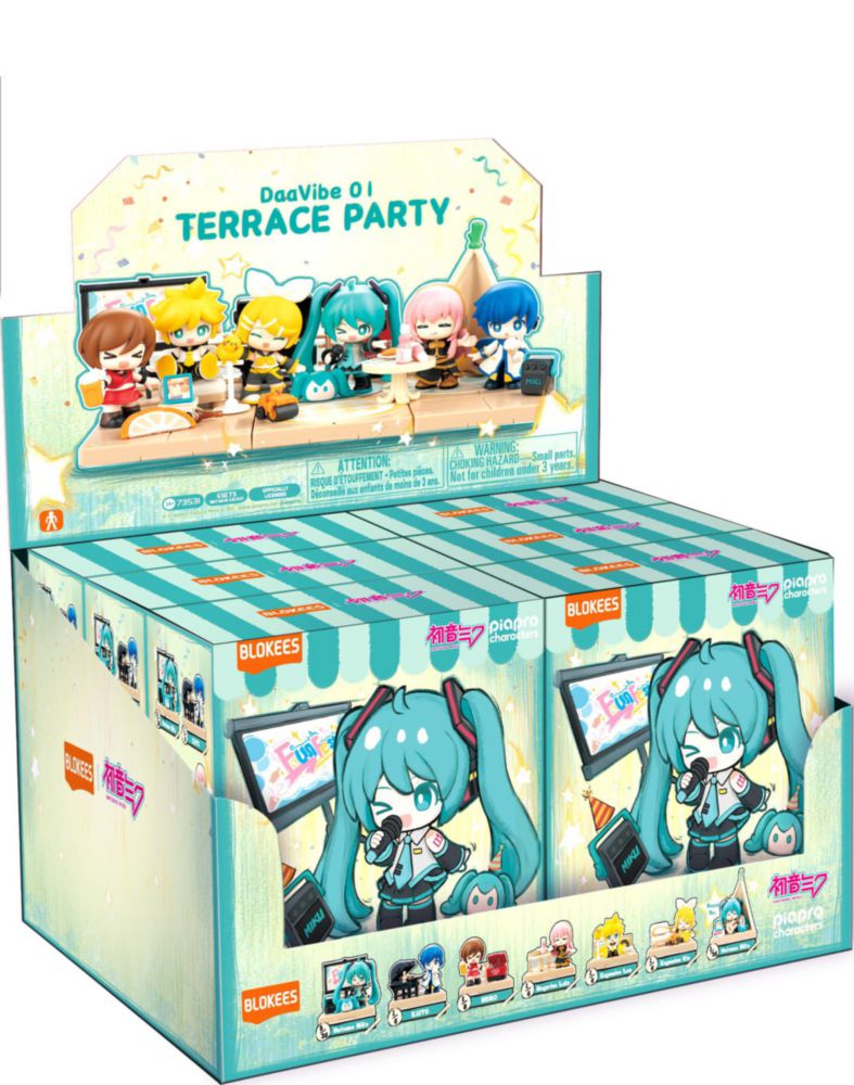Blokees Hatsune Miku Terrace Party Unitario Sorpresa 73531 Edición