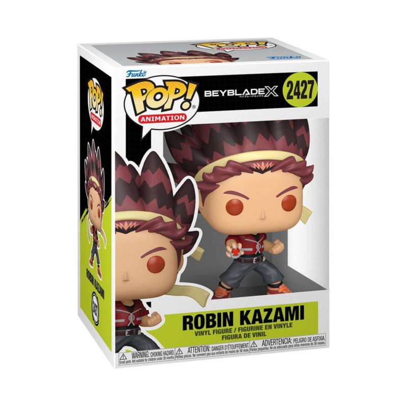 Funko Pop Animation Beyblade X Robin Kazami Vinilo Coleccionable