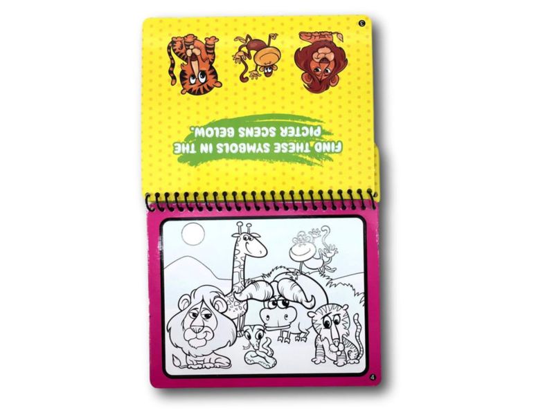 Juguete Cuaderno Mágico de Agua Juguete CQ130 1 Animalitos
