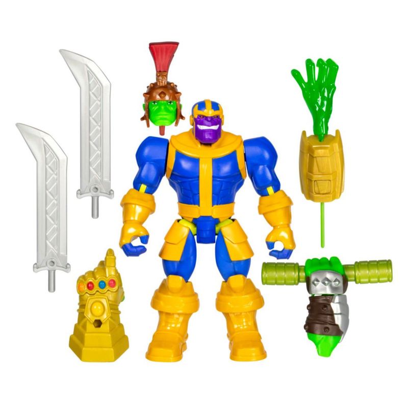 MixMashers Thanos DLX Marvel Acción Figura de Juego
