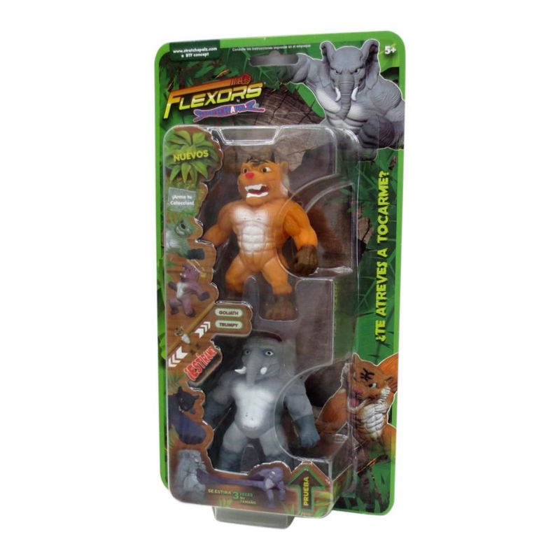 Flexors Figura Animal Series 7 5 cm Paquete 2 Ruz