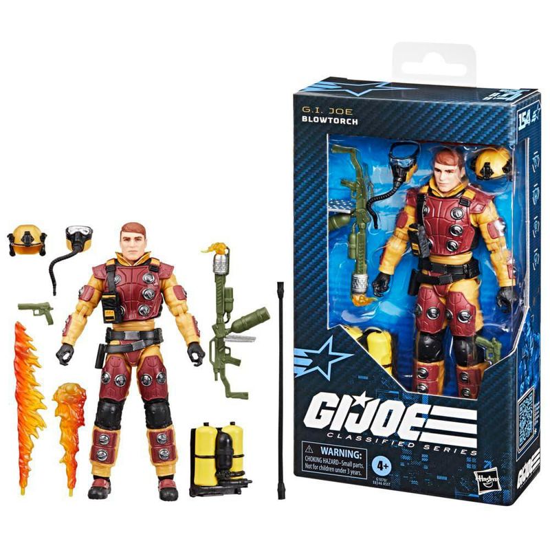 G I Joe Classified Series Soplete Bart 9 75 Pulgadas