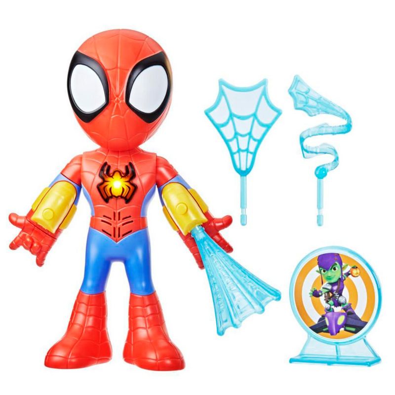 Figura de Spidey 25 cm con Luces y Sonidos Marvel Spidey and His