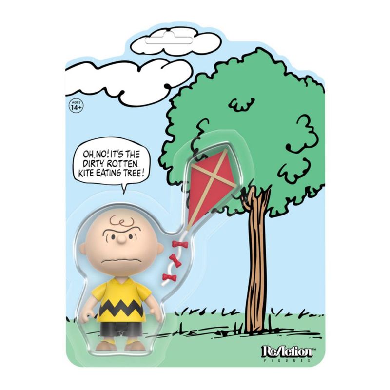 Super7 Charlie Brown Kite Eating Tree Figura Acción Peanuts Reaction