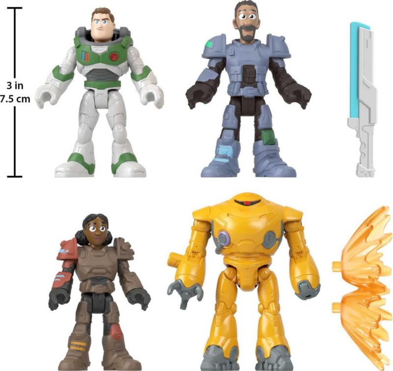 Fisher Price Imaginext Lightyear Zap Patrol Multipack Juguete para
