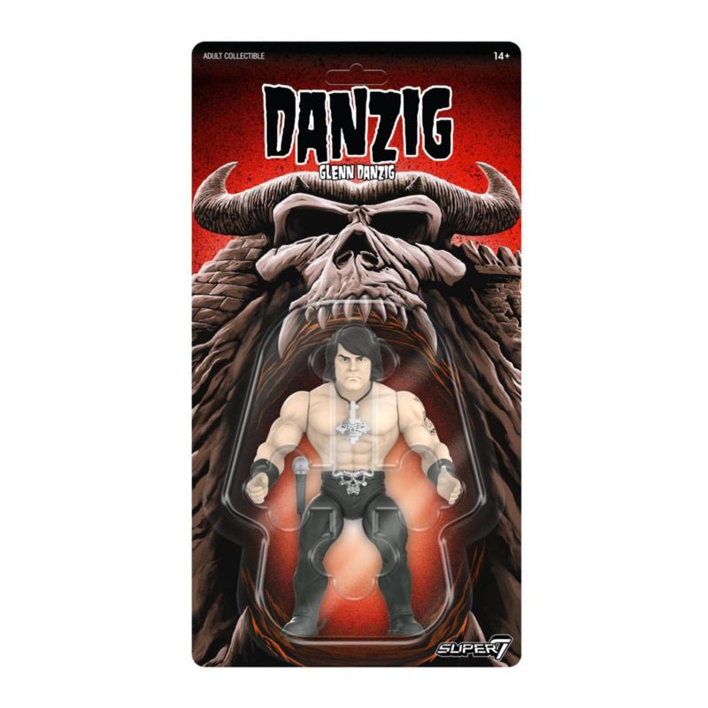 Super7 Classic Glenn Danzig Figura Acción 5 5 Pulgadas Micrófono