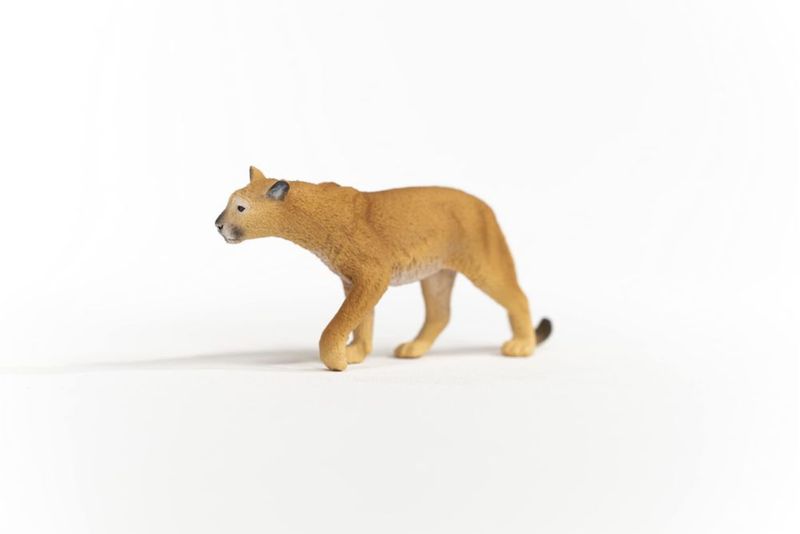 Schleich Cougar Wild Life Puma Realista Apto Niños 3