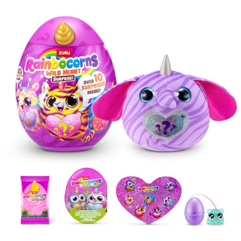 Rainbocorns ZURU Peluche Sparkle Heart Series 1 Elfante 19 4 x 14 8 x