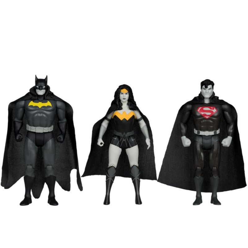 McFarlane Toys DC Super Powers Batman Superman Wonder Woman Black