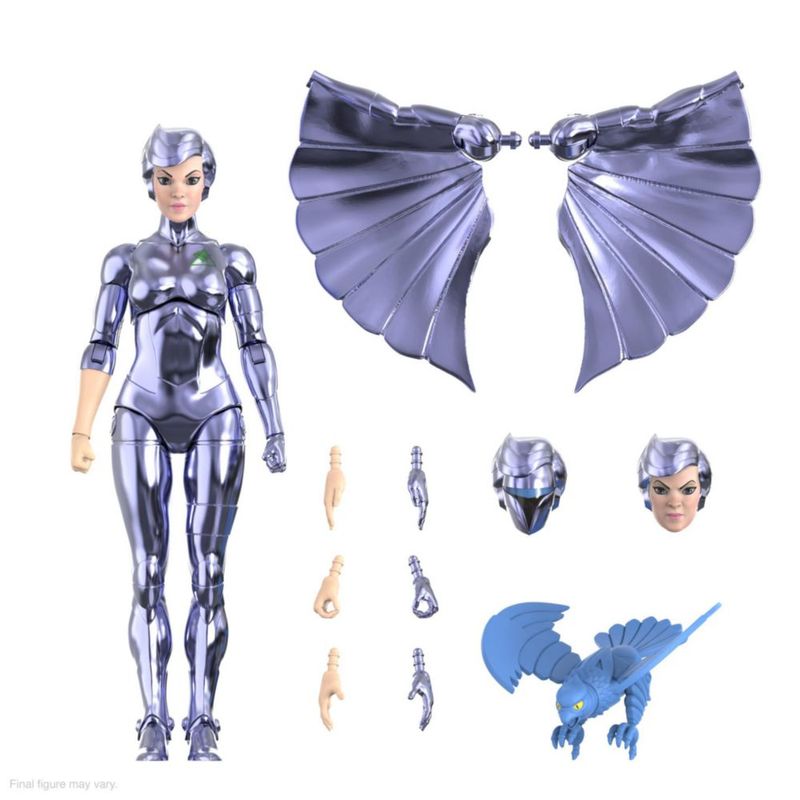 Super7 ULTIMATES Steelheart Figura de acción SilverHawks 7 Pulgadas