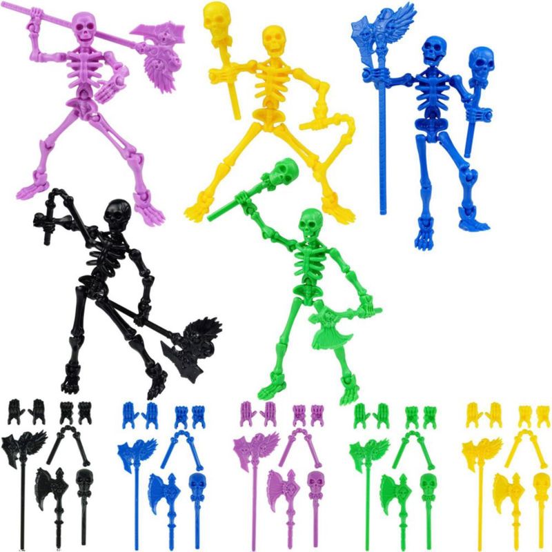LUHI Set de muñecos articulados T13 Lucky Dummy 5 figuras