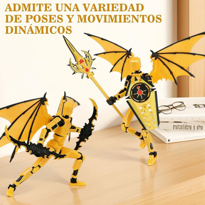 Figura Acción Toy 13 RUIAO Dummy 13 Mision 13 13 Pulgadas Articulable