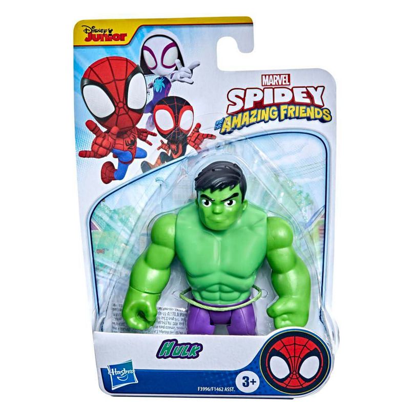 Marvel Spidey and His Amazing Friends Figura Hulk 10cm 5