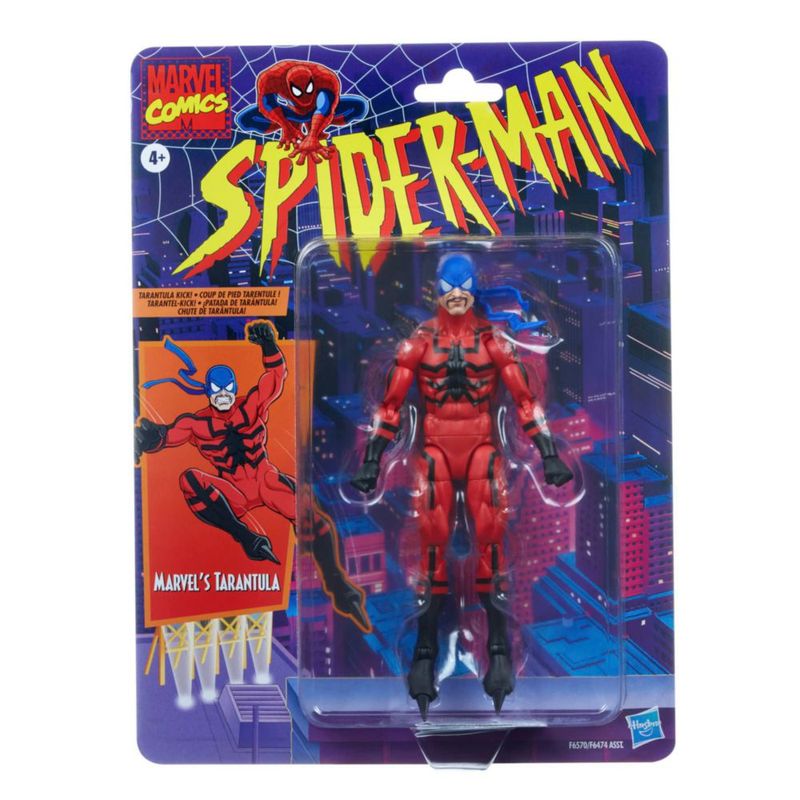 Marvel Legends Tarántula Spider Man 6 Pulgadas Figura Acción