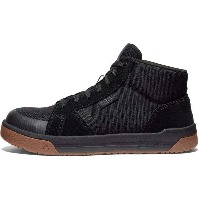 ZAPATOS KEEN Utility Kenton Media Altura Negro/Goma 11 D (M)