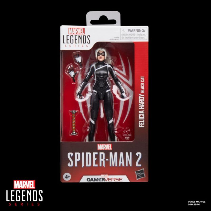Marvel Legends Black Cat Gamerverse Figura 15 cm