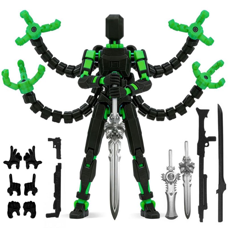 RUIAO Figura Acción Toy 13 Misión 13 13 Pulgadas Articulada