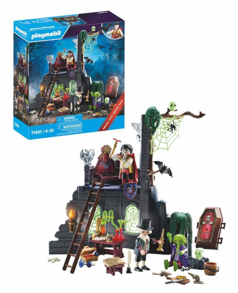 Playmobil Ruinas Encantadas 28x24x9 5cm Juego de Figuras Vampiro